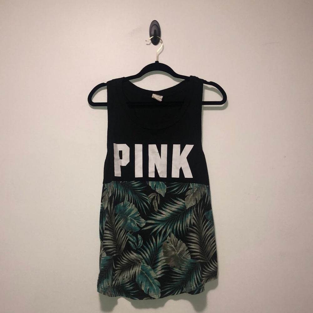 PINK Floral Tank